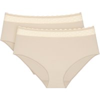 Triumph Midislip "Feel of Modal", (2er Pack), sehr weich, elastischer Bund mit Spitze, leicht von Triumph