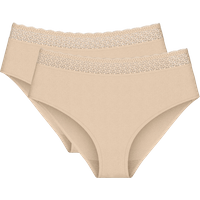 Triumph Midislip "Feel of Modal", (2er Pack), sehr weich, elastischer Bund mit Spitze, leicht von Triumph