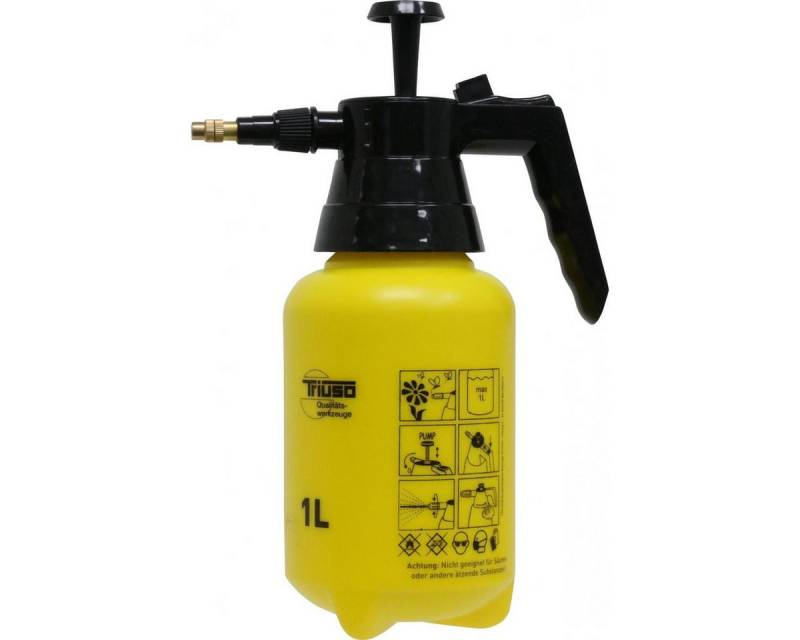 Triuso Gießkanne Feinsprüher Pumpsprühflasche 1 Liter von Triuso