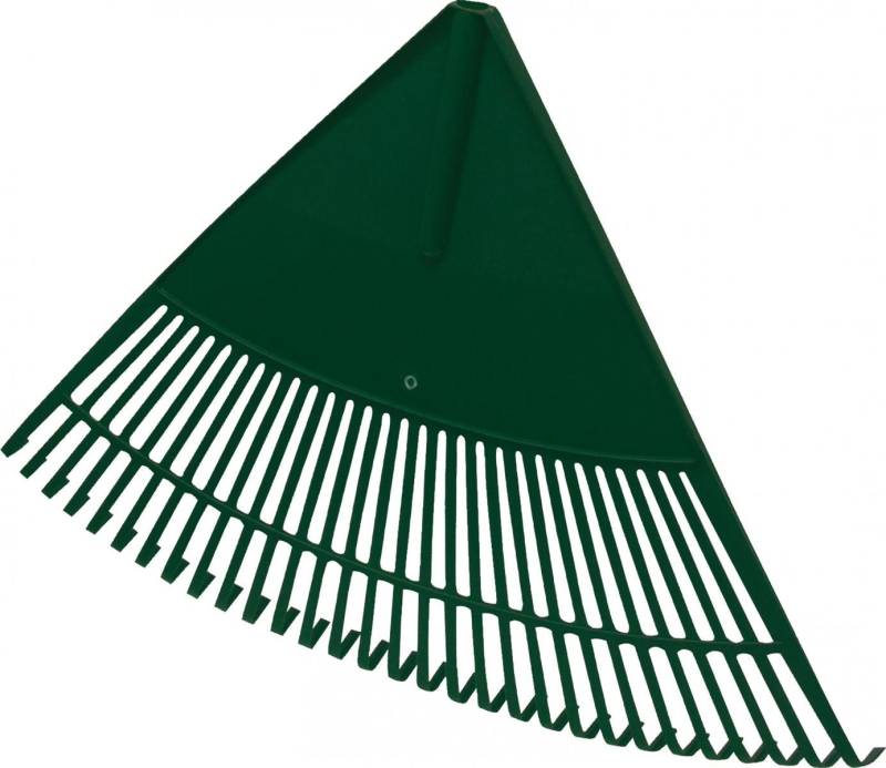 Triuso Laubbesen Kunststoff Laubrechen 78cm breit mit 30 Zinken von Triuso
