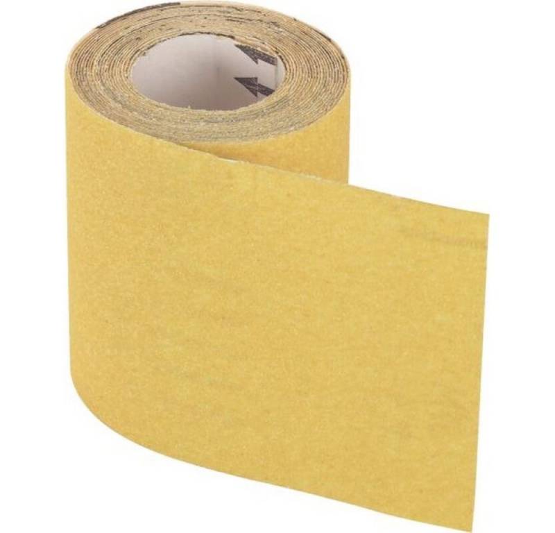 Triuso Schleifpapier Schleifpapier 5m Rolle 100er Körnung 115mmx5m, (100er Körnung) von Triuso