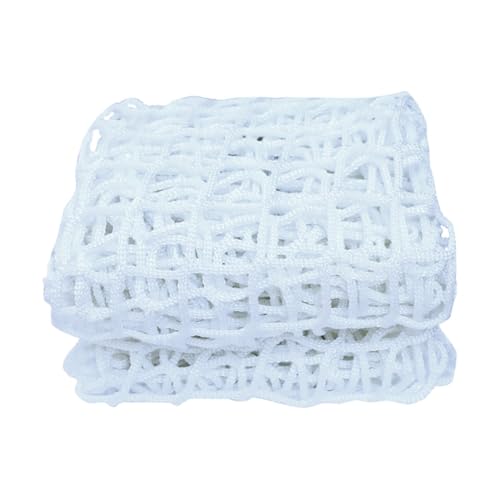 Doppellagiges Kletternetz für Spielplätze, Fallschutznetz für Kinderspiele für Baumhäuser, Zaunnetz für Hängebrücken, Sicherheitsnetz für Kinderschaukeln im G(Size:3.3x9.8FT(1x3M),Color:weiß) von TriverNtrustD