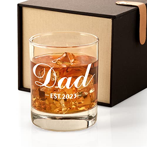 Lustiges Whiskeyglas für den neuen Vater - tolles Geschenk für werdende Väter, werdende Vater, erstmalige Vater, werdende Väter, werdende Väter, werdende Väter, werdende Väter, von Ehefrau, Mutter, von Triwol