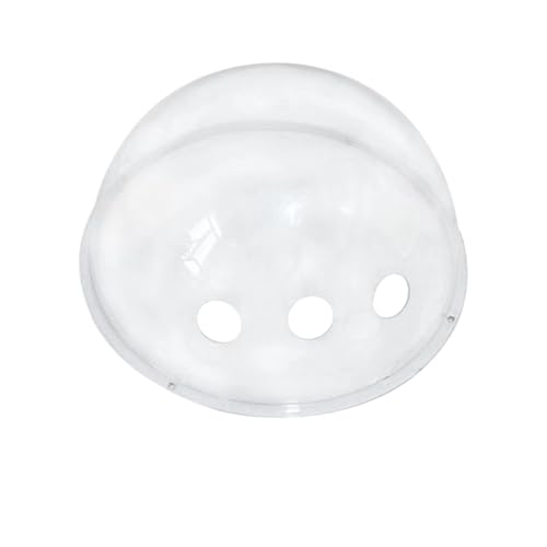 Acrylfenster des Hundes,Haustier Peek Fenster Space Clear Capsule Acryl-Katzenkuppel Katzenhaus-Zubehör Transparente Katzenkuppel-Raumkapsel-Abdeckung for DIY-Katzenhaus(L) von TroHollis