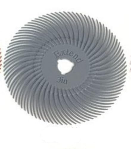 Borstenscheibe,Bristle Disc 20 STÜCKE 80-5000 Grit 75 MM Borstenscheibe Schleifbürste Polierscheibe(20pieces grit400) von TroHollis