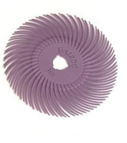 Borstenscheibe,Bristle Disc 20 STÜCKE 80-5000 Grit 75 MM Borstenscheibe Schleifbürste Polierscheibe(20pieces grit600) von TroHollis