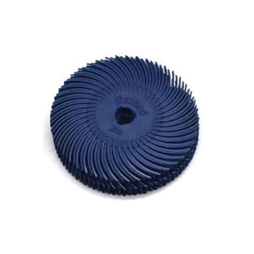 Borstenscheibe,Bristle Disc 3 Zoll 75mm 10PCS Borsten Disc Pinsel Sortiment Polierer Dorn Holz Schmuck(10pcs 120 grit) von TroHollis