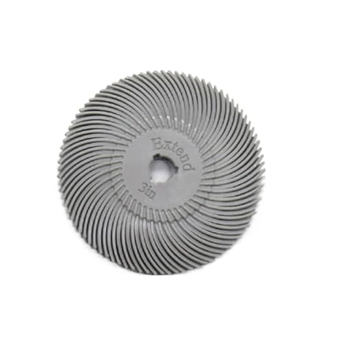 Borstenscheibe,Bristle Disc 3 Zoll 75mm 10PCS Borsten Disc Pinsel Sortiment Polierer Dorn Holz Schmuck(10pcs 2500 grit) von TroHollis