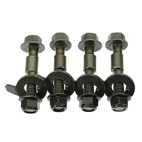 Radmuttern,Radschrauben 4 Teile/Satz 12mm Radausrichtung Camber Bolzen 10.9 Exzenter Einstellung Schraube Auto Reparaturwerkzeuge von TroHollis