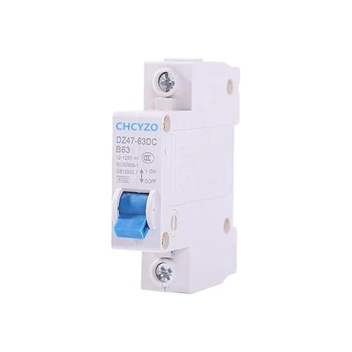 Sicherungsautomat,Leitungsschutzschalter 1P Circuit Breaker 3A-125A DC Elektrische Auto Batterie PV Schutz Schalter 12v-125V Schaltung(100A) von TroHollis