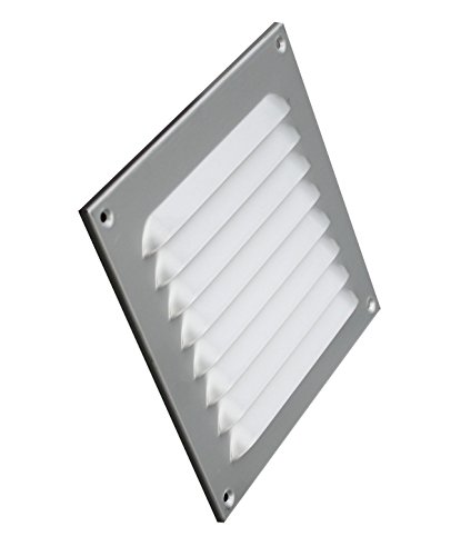 Lüftungsgitter Aluminium eloxiert rechteckig 200 x 200 mm Lüftungsgitter Aluminium eloxiert rechteckig 200 x 200 mm von Trobak