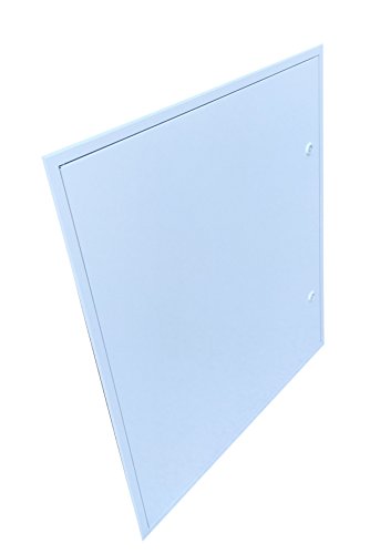 Revisionstür 60 x 120 cm weiß (bxh) Deckeneinbau mit Vierkantverschluss incl. Schlüssel von Trobak