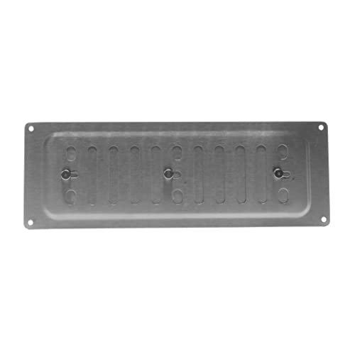 Schiebegitter Edelstahl gebürstet 260 x 90 mm von Trobak