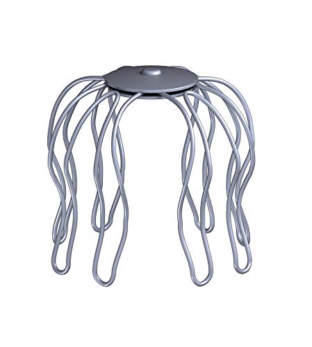 Trobak Dachrinne Aluminium Natur NW 150mm (333er) Länge 2 Meter (Dachrinnensieb für Fallrohr DN 100) von Trobak