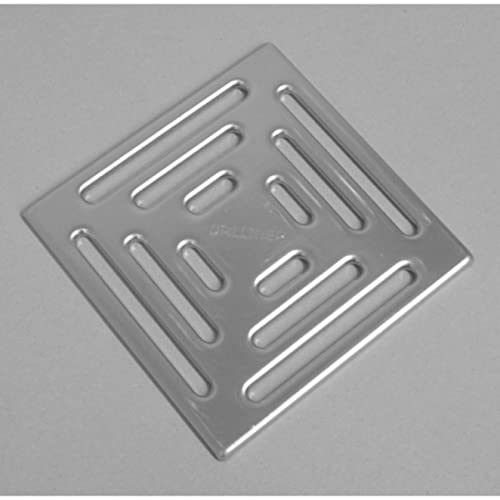 Trobak Edelstahlrost 142 x 142 mm Bauhöhe 5 mm von Trobak