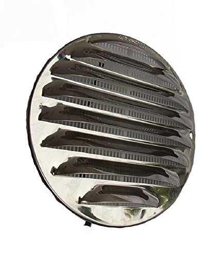 Variables Lüftungsgitter Edelstahl DN 130 für Rohre 80-125 mm Variables Lüftungsgitter Edelstahl DN 130 für Rohre 80-125 mm von Trobak