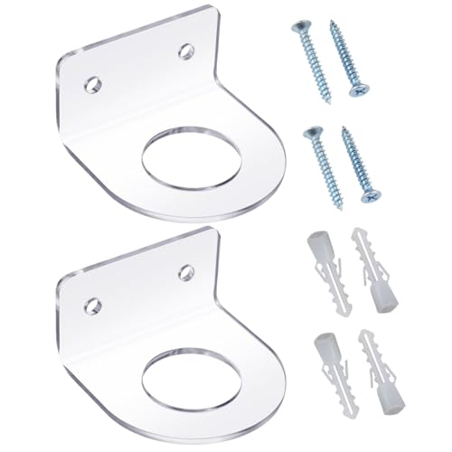 Trochate Golfball Ständer,Wandmontierte Acryl Golfball Präsentationshalterung - 2 Stück Kugel Halterung Für Studierzimmer Schrank Schlafzimmer Wohnzimmer Dekoration Trochate Golfball Ständer,Wandmontierte Acryl Golfball Präsentationshalterung - 2 Stück Kugel Halterung Für Studierzimmer Schrank Schlafzimmer Wohnzimmer Dekoration von Trochate