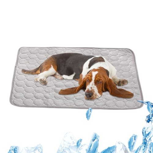 Trochate Hundekühlmatte Outdoor,Kühle Hundebetten Schlafdecke Wasserdicht | Zusammenklappbare Haustier Matte Bei Für Rasen Auto Park Wohnzimmer Picknick von Trochate