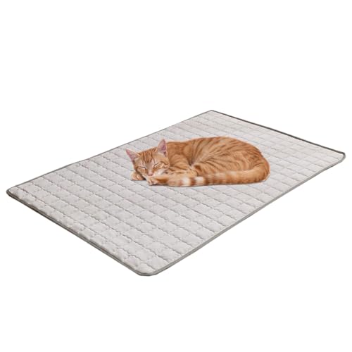 Trochate Kühlmatte Für Hunde | Katzen Kühlunterlage | wasserdichte rutschfeste Atmungsaktive 68X48 cm für Welpen Kennel Außenbereich und Reise Trochate Kühlmatte Für Hunde | Katzen Kühlunterlage | wasserdichte rutschfeste Atmungsaktive 68X48 cm für Welpen Kennel Außenbereich und Reise von Trochate