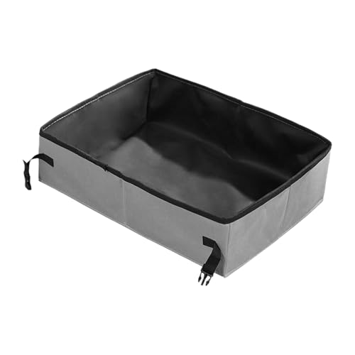 Trochate Reise Katzenklo | Toilettenwanne | Kompaktes Katzentoilette Für Reisen Auto Camping Hotelaufenthalt Kitten Autofahrt Roadtrip Trochate Reise Katzenklo | Toilettenwanne | Kompaktes Katzentoilette Für Reisen Auto Camping Hotelaufenthalt Kitten Autofahrt Roadtrip von Trochate