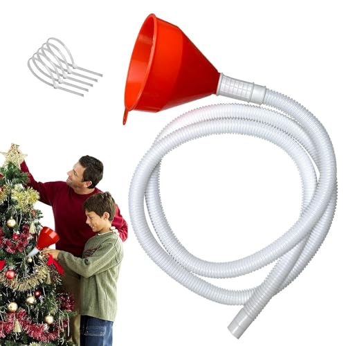 Trochate Weihnachtsbaum Bewässerungsgeräte,Bewässerungsgerät für Zimmerpflanzen - Gießtrichter Für Pflanzen, Weihnachtsdekorateure, Hausbesitzer, Garten, Hintergarten, Bäume, Und von Trochate