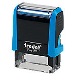 Trodat Personalisierter Adressstempel Printy 4911 Blau 1,4 x 3,8 cm von Trodat