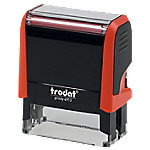 Trodat Personalisierter Adressstempel Printy 4913, mehrfarbig Rot 2,2 x 5,8 cm von Trodat