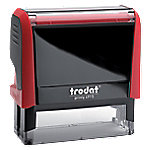 Trodat Personalisierter Adressstempel Printy 4915, mehrfarbig Rot 2,5 x 7 cm von Trodat