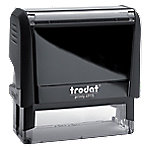 Trodat Personalisierter Stempel Printy 4915 Schwarz 2,5 x 7 cm von Trodat