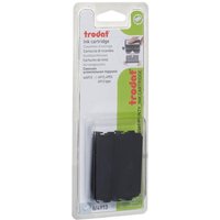 trodat Ersatzstempelkissen 6/4913 5,8 x 2,2 cm schwarz - 2 Stück von Trodat