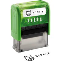 trodat Textstempel, individualisierbar DeineDingeStempel 8911 mit Logo von Trodat