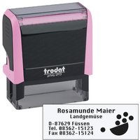 trodat Textstempel, individualisierbar printy 4913 mit Logo von Trodat