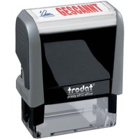 trodat Textstempel "Gescannt" printy 4912 office selbstfärbend - blau, rot von Trodat