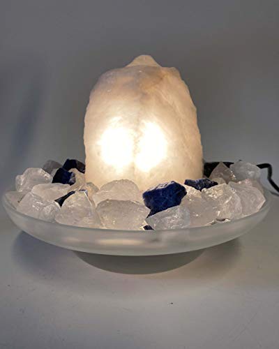 Zimmerbrunnen Leticia Bergkristall (Schalenfarbe: Weiß) von Troesters Brunnenwelt