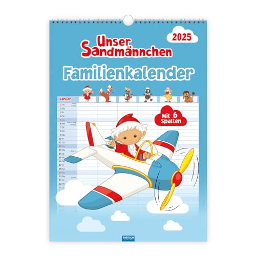 Trötsch Unser Sandmännchen XL-Familienplaner Familienkalender Unser Sandmännchen 2025: Wandkalender Trötsch Unser Sandmännchen XL-Familienplaner Familienkalender Unser Sandmännchen 2025: Wandkalender von TROTSCH