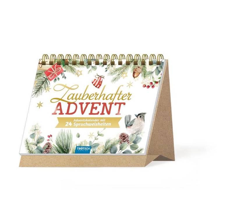 Trötsch Verlag Adventskalender Trötsch Adventskalender zum Aufstellen Zauberhafter Advent - Advent... von Trötsch Verlag