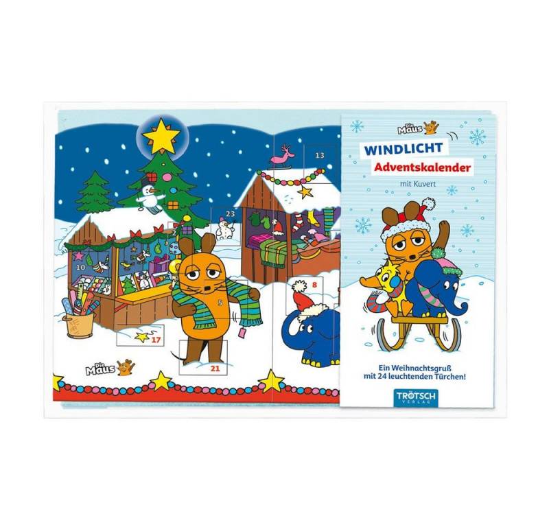 Trötsch Verlag Adventskalender Trötsch Die Maus Windlicht Adventskalender Trötsch Verlag Adventskalender Trötsch Die Maus Windlicht Adventskalender von Trötsch Verlag