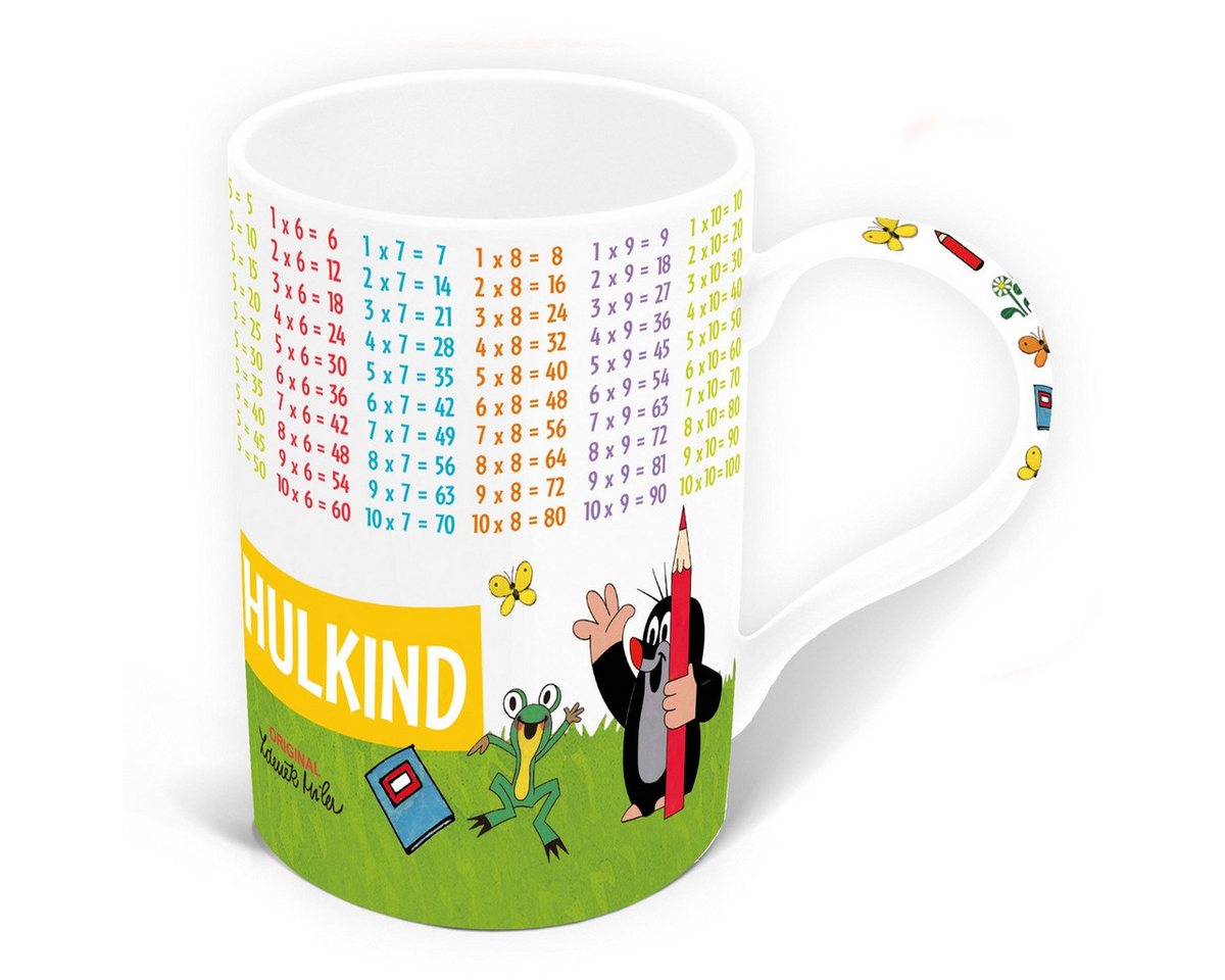 Trötsch Verlag Kindergeschirr-Set TRÖTSCH Lerntasse Der kleine Maulwurf kleines 1x1 von Trötsch Verlag