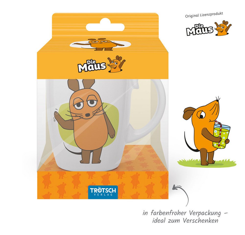 Trötsch Verlag Tasse Die Maus - Kindertasse (6er-VE) von Trötsch Verlag