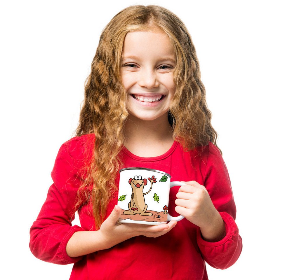 Trötsch Verlag Tasse Jan & Henry - Emaillebecher Henry (6er-VE) von Trötsch Verlag