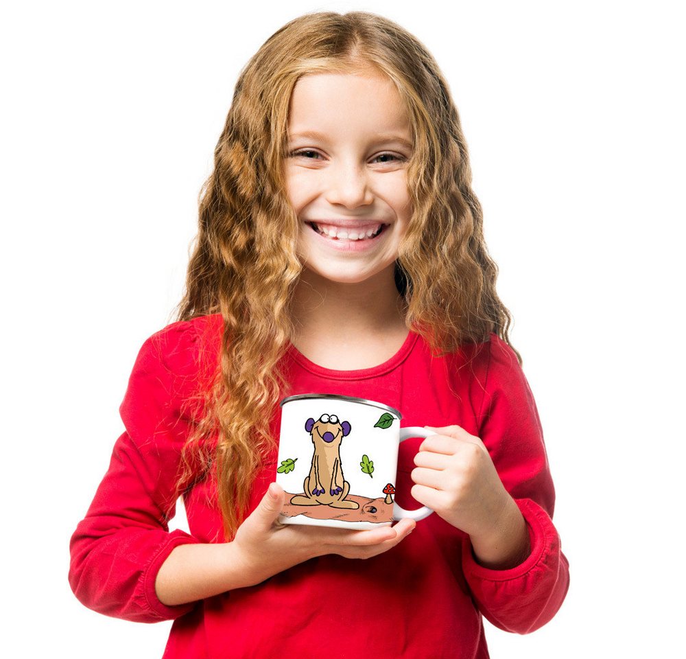 Trötsch Verlag Tasse Jan & Henry - Emaillebecher Jan (6er-VE) von Trötsch Verlag