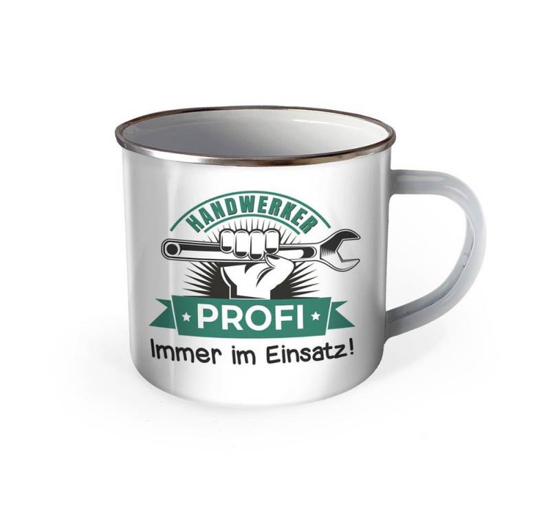 Trötsch Verlag Tasse Trötsch Emaille Becher Handwerker Tasse Handwerker Profi Immer im E... Trötsch Verlag Tasse Trötsch Emaille Becher Handwerker Tasse Handwerker Profi Immer im E... von Trötsch Verlag