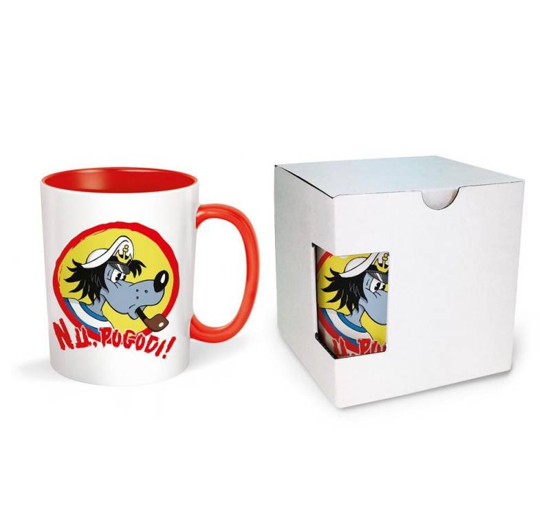 Trötsch Verlag Tasse Trötsch Tasse Hase & Wolf Nu pogodi Nu pagadi Keramiktasse Hase & W... von Trötsch Verlag