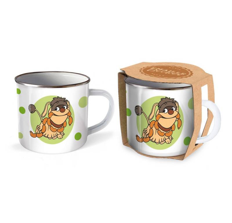 Trötsch Verlag Tasse Trötsch Unser Sandmännchen Emaille Becher Tasse Moppi von Trötsch Verlag