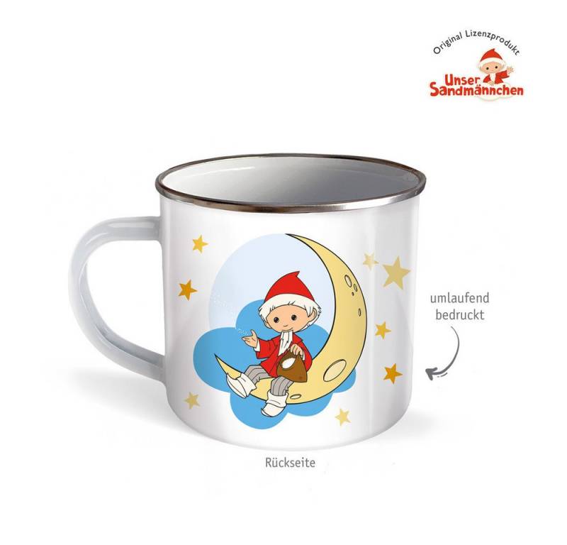 Trötsch Verlag Tasse Trötsch Unser Sandmännchen Emaille Becher Tasse Sandmann von Trötsch Verlag
