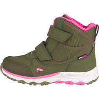 TROLLKIDS Winterstiefel "KIDS HAFJELL WINTER BOOTS", wasserdicht, Klettverschluss, reflektierende Details von Trollkids