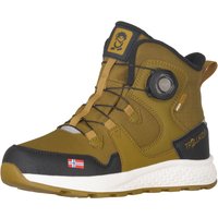 TROLLKIDS Winterstiefel "KIDS BERGEN WINTER MID CUT" wasserdicht, fitgo Schnellschnürsystem, reflektierende Details von Trollkids