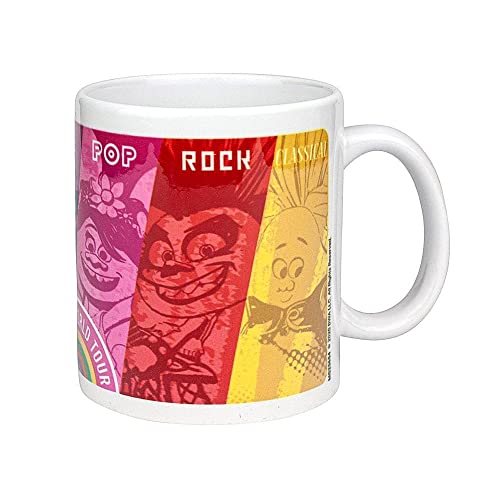 Trolls World Tour MG25654 Tasse aus Keramik, 11 oz/315 ml (Genres) von Pyramid International