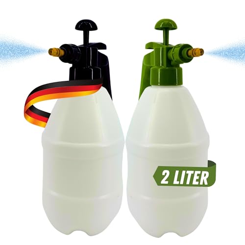 2 Stück Drucksprüher Drucksprühgerät 2L Pflanzenschutz Reinigung Handpumpe mit Messingdüse Handsprüher Gartenspritze Sprühflasche Essigsäure Wasser Dünger Reinigungssprüher Drucksprühflasche 2 Stück Drucksprüher Drucksprühgerät 2L Pflanzenschutz Reinigung Handpumpe mit Messingdüse Handsprüher Gartenspritze Sprühflasche Essigsäure Wasser Dünger Reinigungssprüher Drucksprühflasche von TronicXL