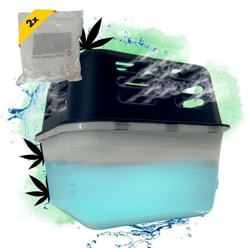 TronicXL 1 Luftentfeuchter + 2 Nachfüllpack für Growbox Grower Grow Anbau Zubehör Box Boxen Granulat Raumentfeuchter Entfeuchter Growzelt Zelt Zelte Zimmergewächshaus Klima von TronicXL